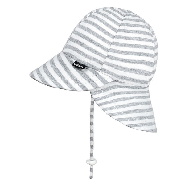 Legionnaire Flap Sun Hat - Grey Stripe - Bedhead