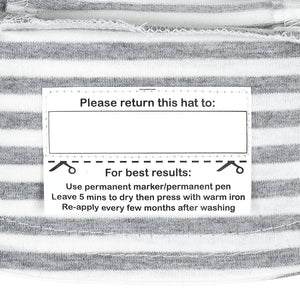 Legionnaire Flap Sun Hat - Grey Stripe - Bedhead