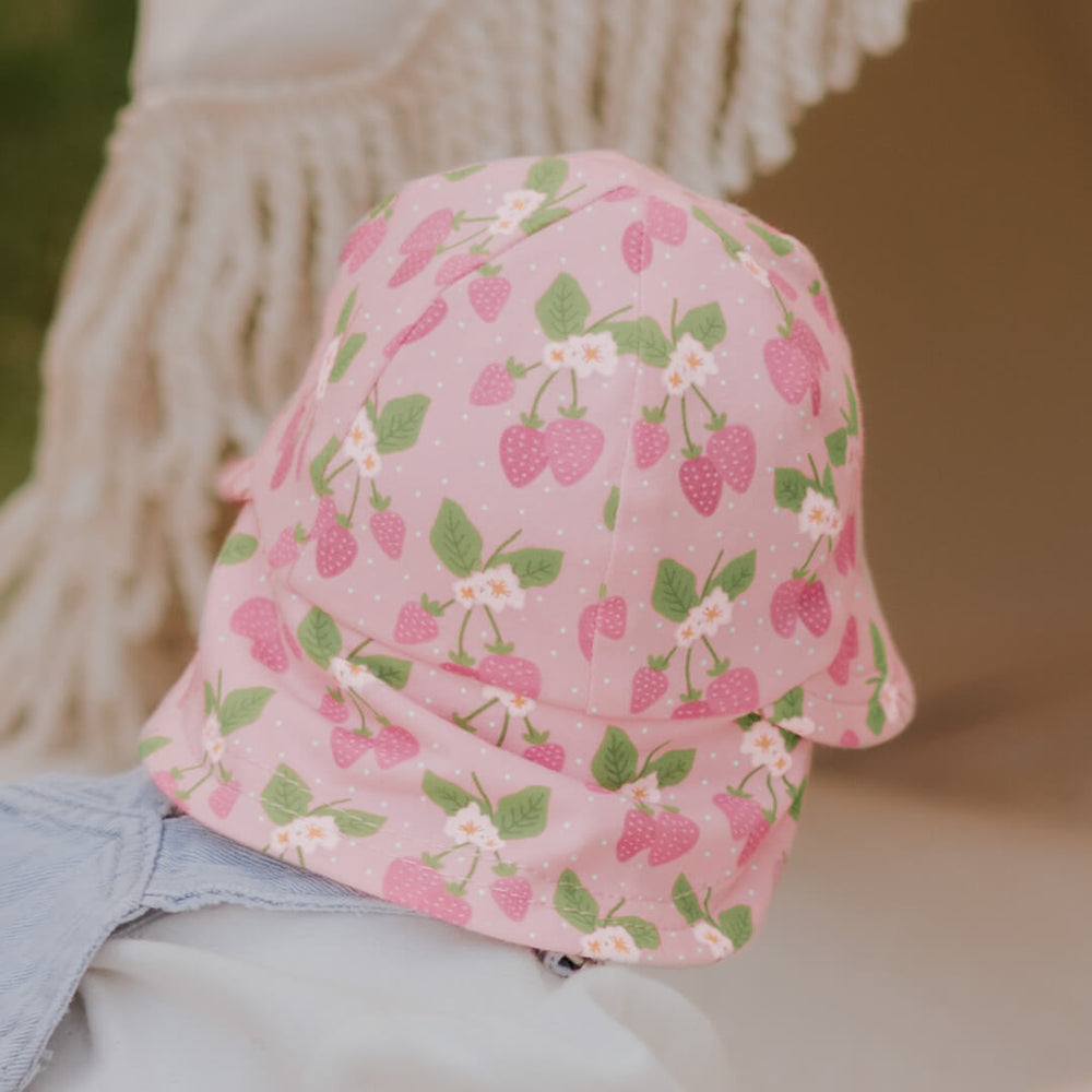 Legionnaire Flap Sun Hat - Strawberry  - Bedhead