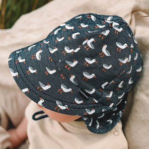 Legionnaire Flap Sun Hat - Gulls - Bedhead
