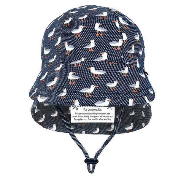 Legionnaire Flap Sun Hat - Gulls - Bedhead