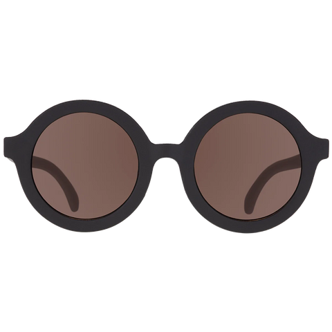 Jet Black - Original Euro Round - Babiator Sunglasses DISCOUNTED