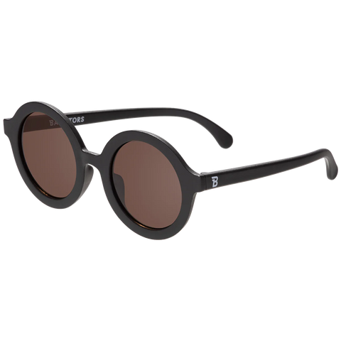 Jet Black - Original Euro Round - Babiator Sunglasses