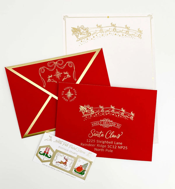 Letter To Santa Claus Writing Kit - Black Bow Studio