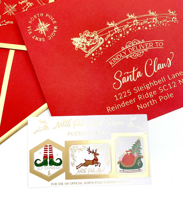 Letter To Santa Claus Writing Kit - Black Bow Studio