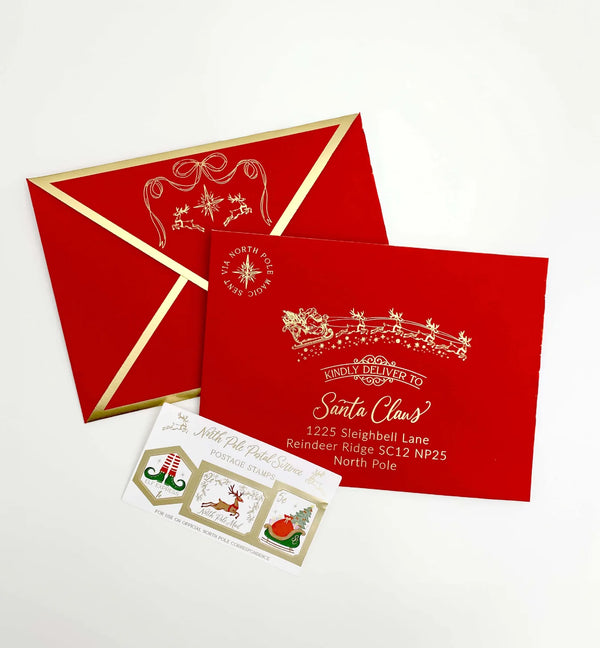 Letter To Santa Claus Writing Kit - Black Bow Studio