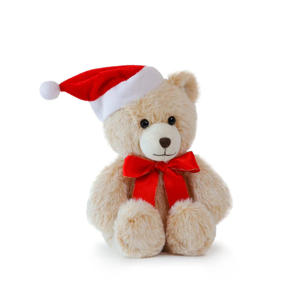 Theo Christmas Bear Soft Toy - Little - OB Designs