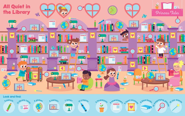 Look & Find Picture Book - Princesses