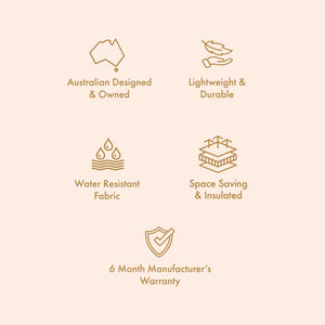 Juniper Large Lunch Bag - Fox & Fallow