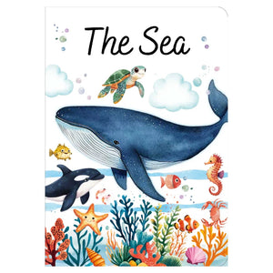 Magic Water Puzzle & Book Set - The Sea - Sassi