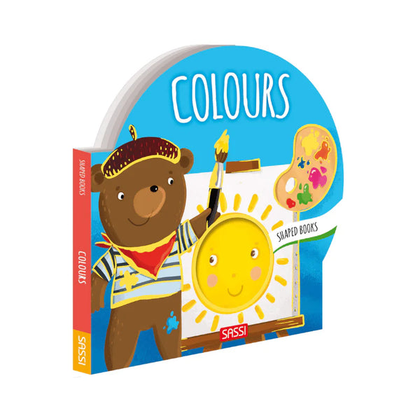 Shaped Board Book - Colours - Sassi