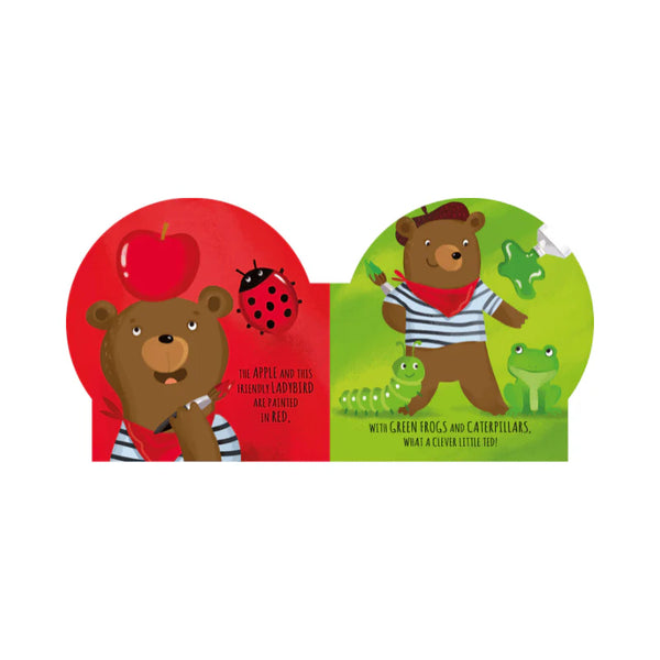 Shaped Board Book - Colours - Sassi