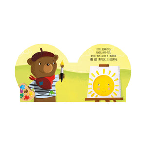 Shaped Board Book - Colours - Sassi