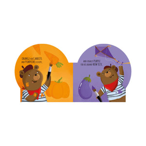 Shaped Board Book - Colours - Sassi
