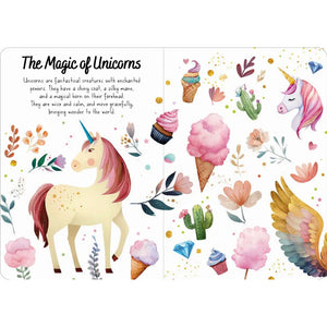Magic Water Puzzle & Book Set - Unicorns - Sassi