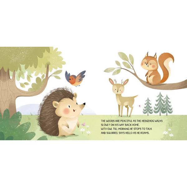 Board Book - Glow-In-The-Dark - The Woodland - Sassi