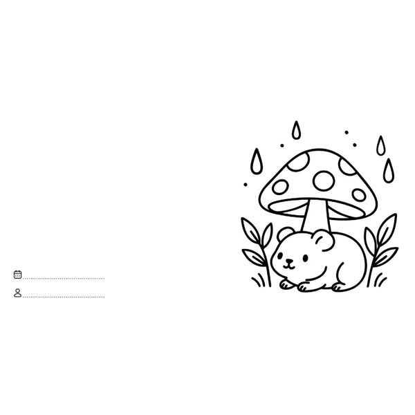 Colouring Book Square - Pets - Sassi