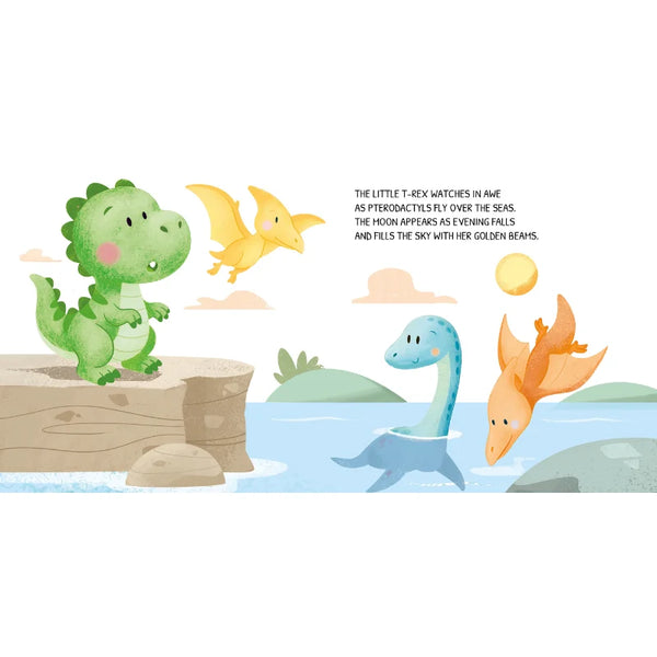 Board Book - Glow-In-The-Dark - Dinosaurs - Sassi