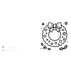 Colouring Book Square - Christmas - Sassi