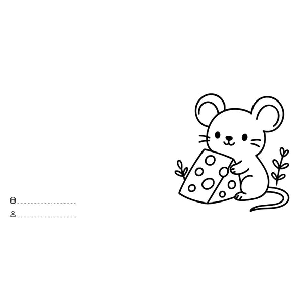 Colouring Book Square - Pets - Sassi