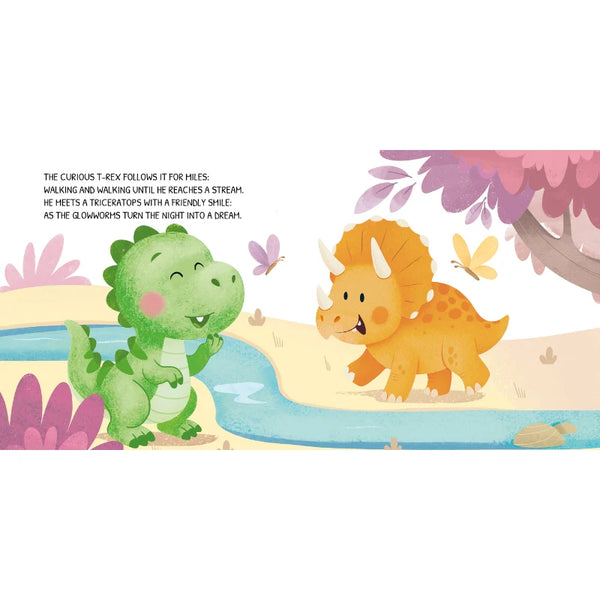 Board Book - Glow-In-The-Dark - Dinosaurs - Sassi