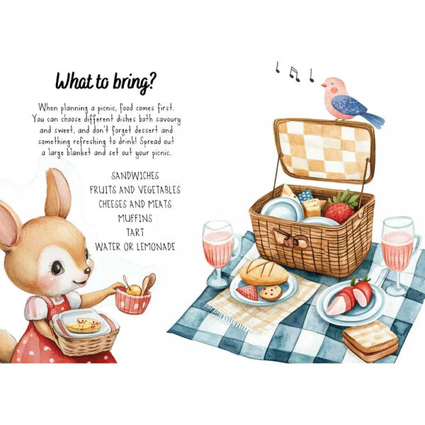 Magic Water Puzzle & Book Set - Picnic - Sassi