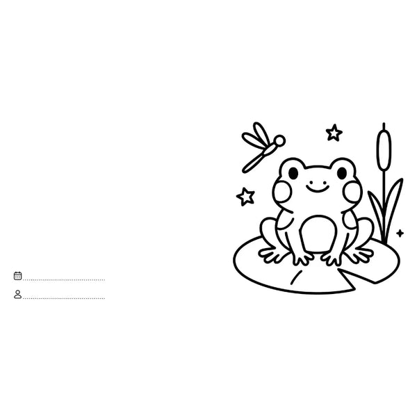 Colouring Book Square - Pets - Sassi