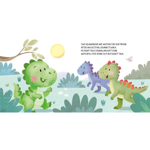 Board Book - Glow-In-The-Dark - Dinosaurs - Sassi