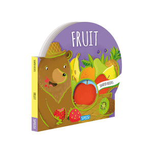 Shaped Board Book - Fruits - Sassi