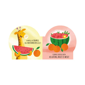 Shaped Board Book - Fruits - Sassi