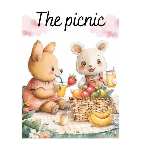 Magic Water Puzzle & Book Set - Picnic - Sassi