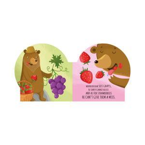 Shaped Board Book - Fruits - Sassi