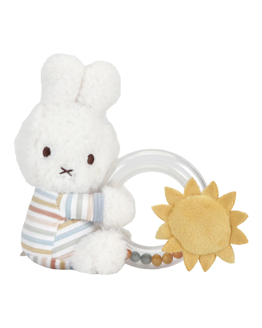 Miffy Vintage Stripes Ring Rattle