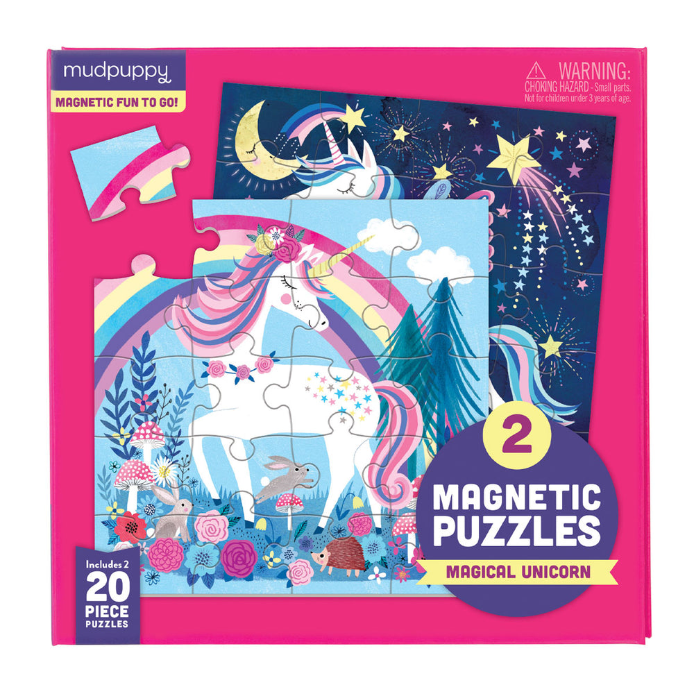 Magnetic Puzzle - Magic Unicorn - Mudpuppy