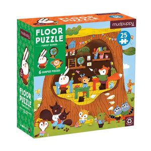 Floor Puzzle - Forest School - Mudpuppy