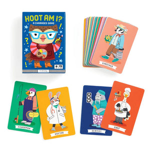 Charades Card Game - Hoot Am - Mudpuppy