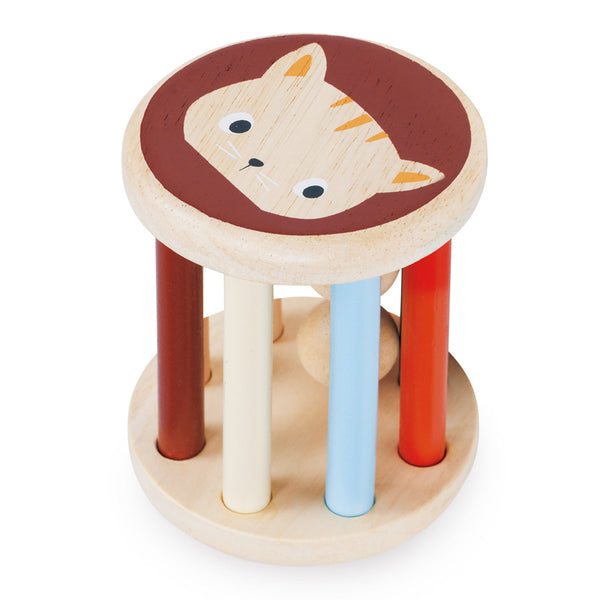 Rolling Kitten Rattle - Mentari DISCOUNTED