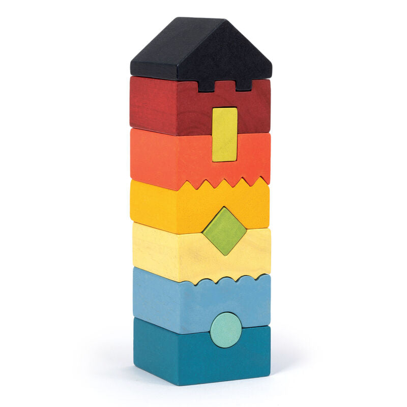 Colourful Stacking Tower - Mentari
