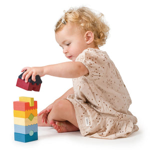 Colourful Stacking Tower - Mentari