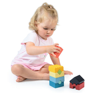 Colourful Stacking Tower - Mentari