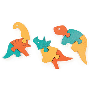 Dino-saws Interchangeable Puzzle - Mentari