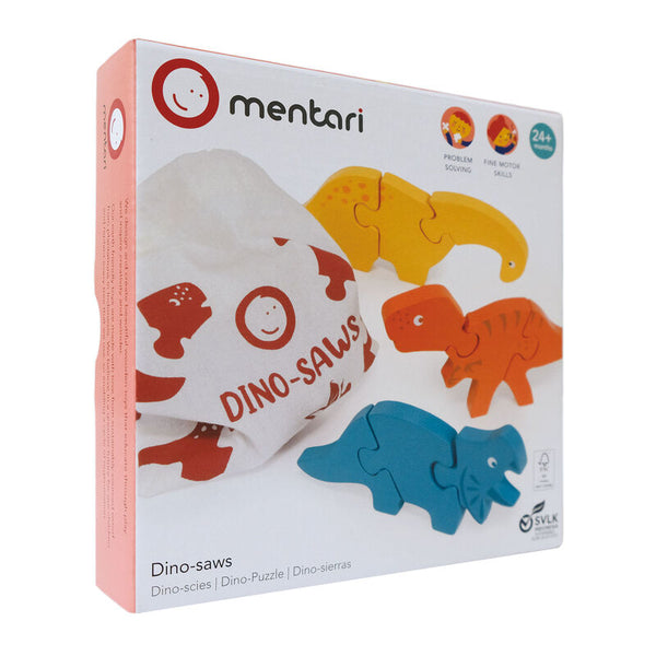 Dino-saws Interchangeable Puzzle - Mentari