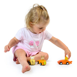 Animal Friends Racing Cars - Mentari