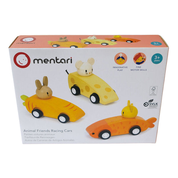 Animal Friends Racing Cars - Mentari