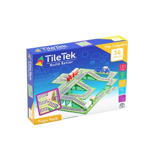36 Piece Tile Topper - Train Pack - TileTek