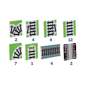 36 Piece Tile Topper - Train Pack - TileTek