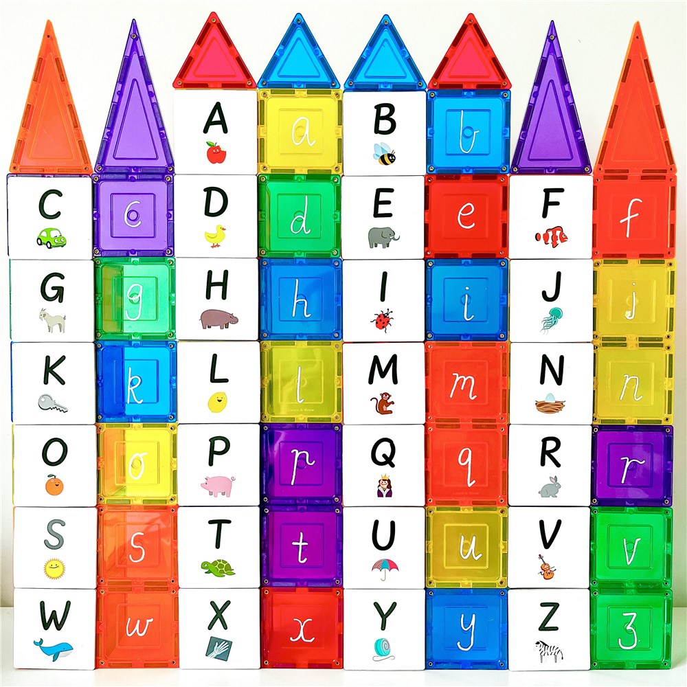 40 Piece Tile Topper - Alphabet UPPER Case Pack - TileTek