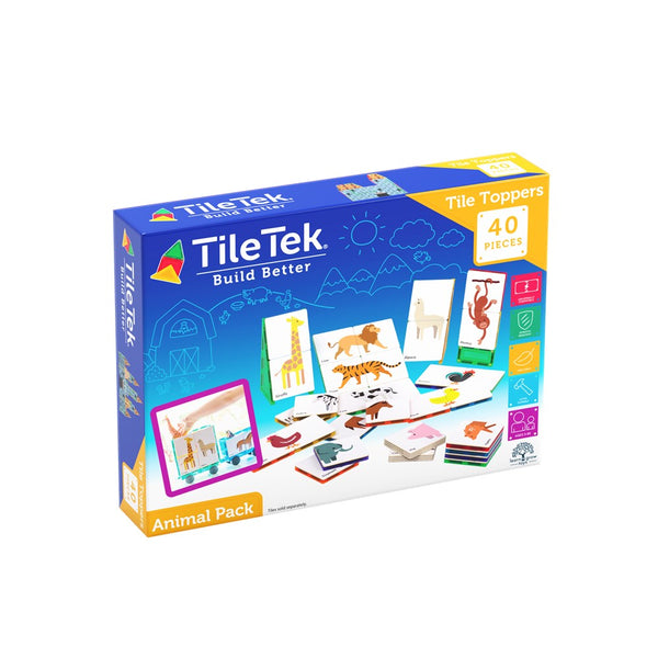 40 Piece Tile Topper - Animal Pack - TileTek