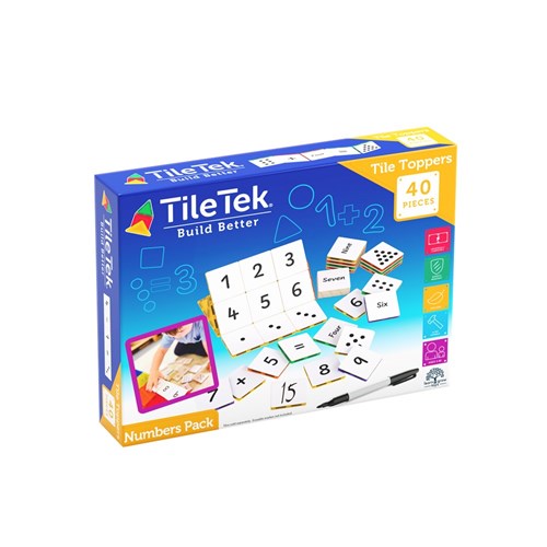 40 Piece Tile Topper - Numbers Pack - TileTek