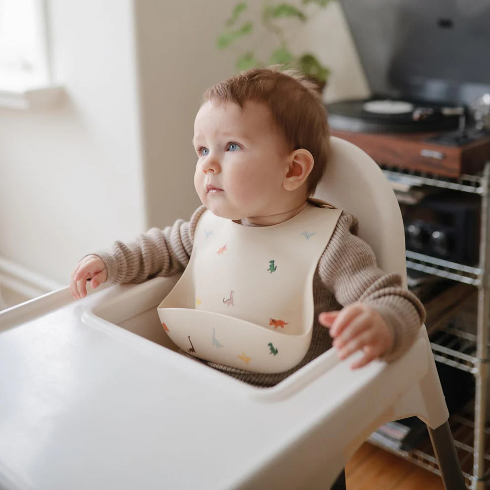 Silicone Bib - Rocket - Mushie